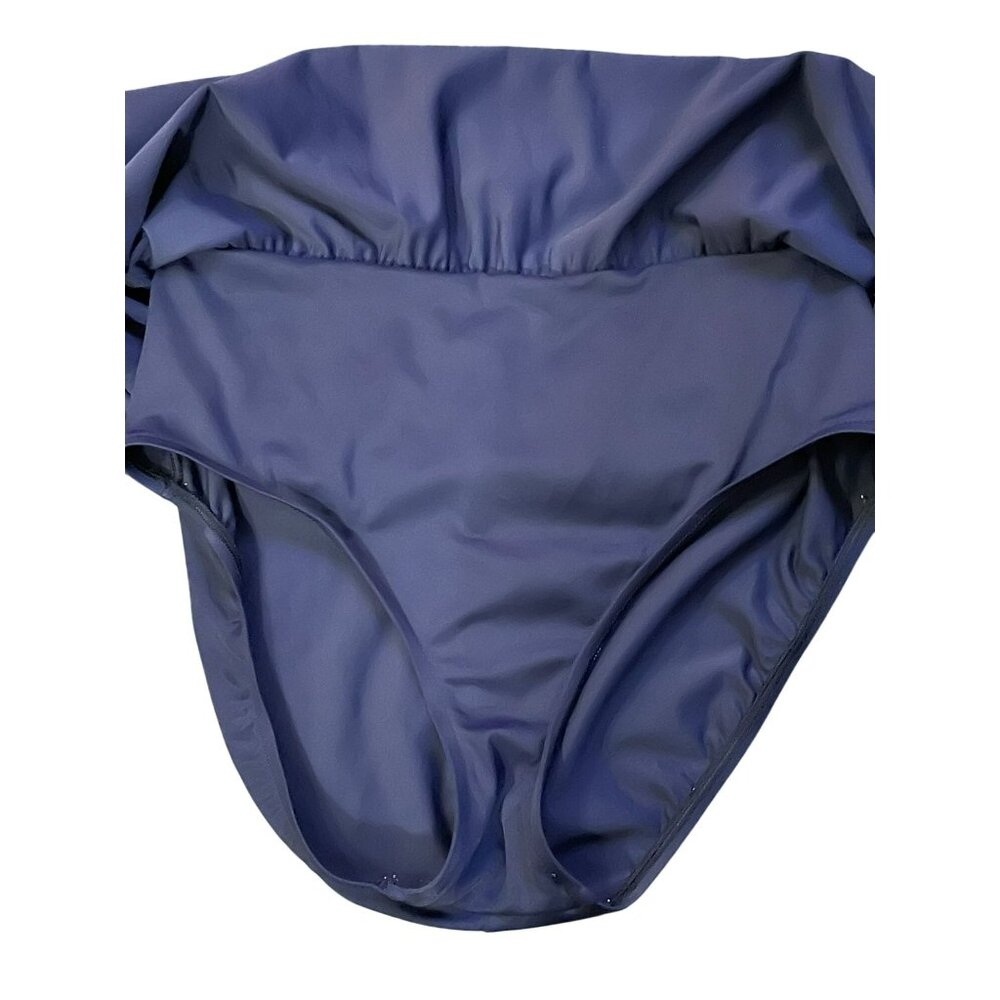 Le Cove Swim Dress Womens 16 Used 15623-2 Blue Purple - Picture 11 of 15